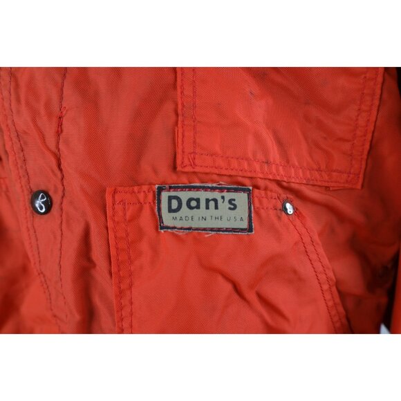 Vintage 80s 90s Dan's Hunting Gear Mens Large Distressed Briar Proof Jacket USA - Picture 4 of 16